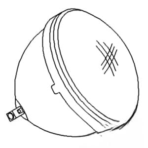 310061 - Sealed Beam Bulb (6 Volt) - Thumbnail 4