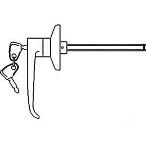 3110945R91 - L Handle (Locking) - Thumbnail 2
