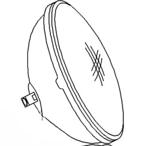 312555 - Sealed Beam Bulb (12 Volt) - Thumbnail 4
