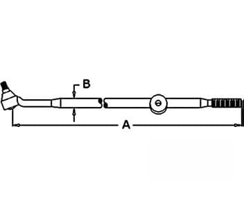 312870 - Drag Link End (RH)