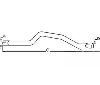 313808 - Horizontal Tailpipe - Thumbnail 2
