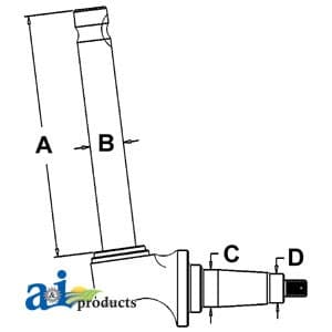 3121261R91 - Spindle (RH/LH)