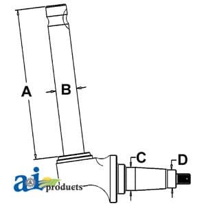 3121270R91 - Spindle (RH/LH)