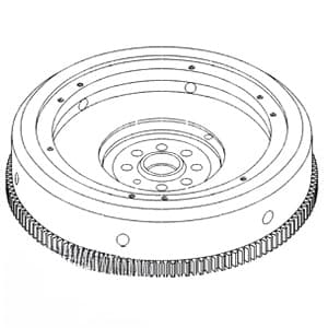 3136044R42 - Flywheel w/ 60883H Ring Gear