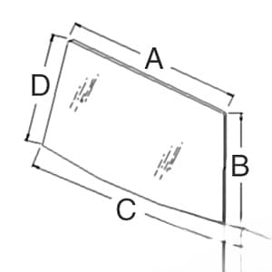 3233045R2 - Glass, Windshield, Front