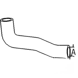 32430-18060 - Lower (Rear) Radiator Hose