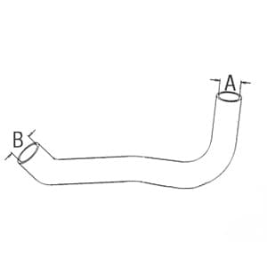 3281311M1 - Bottom Radiator Hose