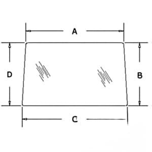 3306547M2 - Glass, Rear