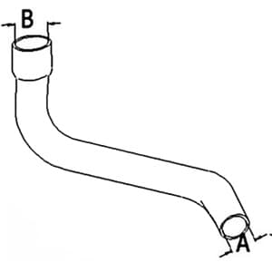 330033898 - Lower Radiator Hose