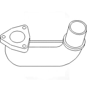 3300940M1 - Exhaust Elbow