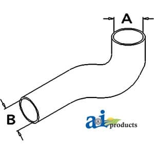 3382985M1 - RADIATOR HOSE, LOWER