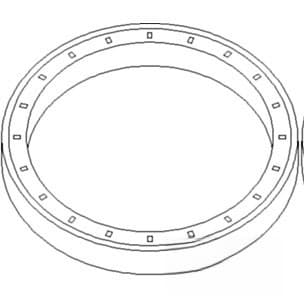 3429790M2 - Seal, Hub