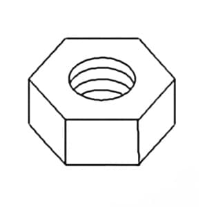 34673S - Manifold (Brass) Nut