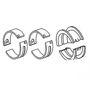 34K62030 - set of 3) Main (.030" Bearing Set