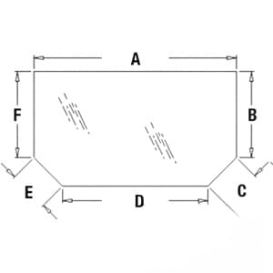 352208A1 - Glass, Rear, Upper