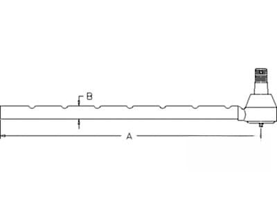35860-62873 - Tie Rod End, Outer
