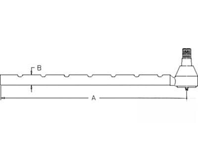 35880-62870 - Tie Rod End, Outer