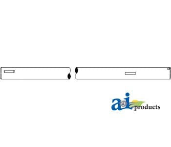 358051R1 - Shaft, Brake Pedal
