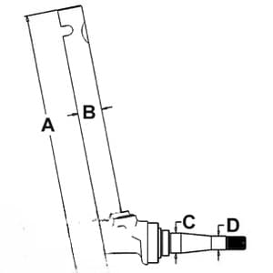 360420R91 - Spindle (RH)
