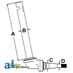 360420R91 - Spindle (RH)