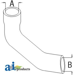 3618641M1 - Radiator Hose, Bottom - Thumbnail 2
