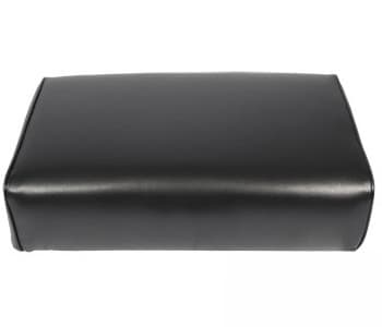 363220R91-1 - BLK VINYL Wood Base Bottom Cushion - Thumbnail 2