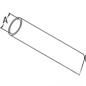 367834R2 - Lower (2.562") Radiator Hose