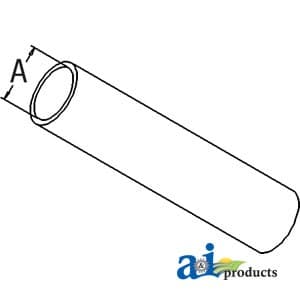 367834R2 - Radiator Hose, Lower (2.562")