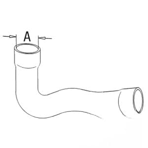369347R2 - Lower Radiator Hose