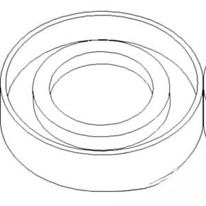 37150-25360 - Seal, PTO Shaft (55 MM X 12 MM)