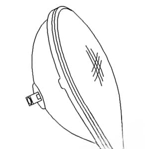 373661R1 - Sealed Beam Bulb (6 Volt) - Thumbnail 4