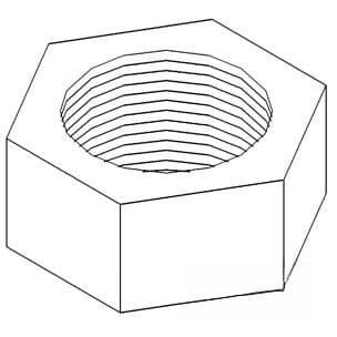 374062R1 - Jam Nut - Thumbnail 2