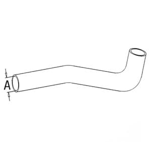 378704R1 - Lower Radiator Hose