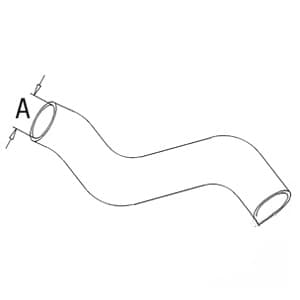 379237R2 - Upper Radiator Hose - Thumbnail 2