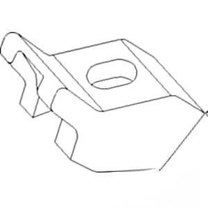 380870R1 - Clamp, Rear Rim Wheel - Thumbnail 4