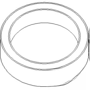 381505R1 - Spacer, Independent PTO Output Shaft (540 RPM)