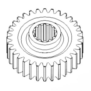 381506R1 - Gear, IPTO Driven