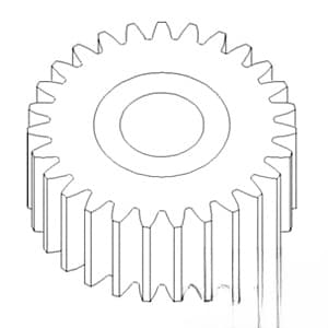 381509R1 - Gear, PTO Idler