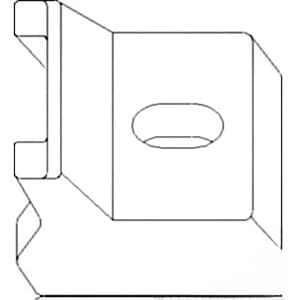 381725R1 - Clamp, Rear Wheel, Adjustable