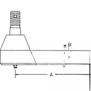 38440-44780 - Tie Rod End, RH Thread