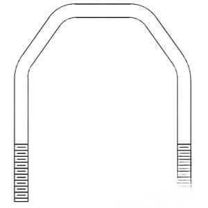 388944R2 - U-Bolt, Fender Mounting - Thumbnail 2