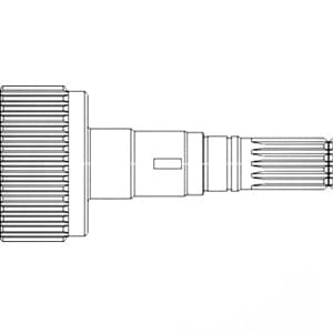 389529R1 - Shaft, PTO Drive