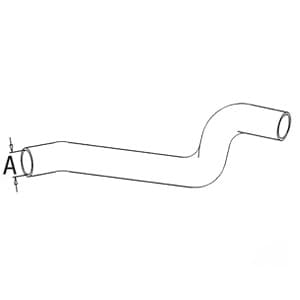 380379R1 - Upper Radiator Hose - Thumbnail 2