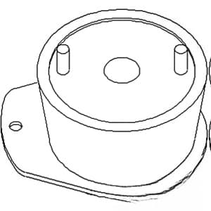 380712R1 - Seat Rubber Spring