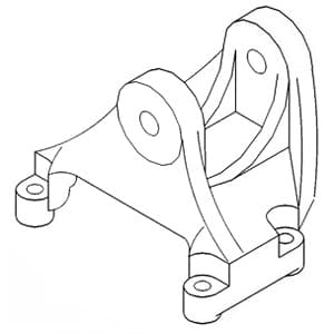 383909R4 - Bolster Casting