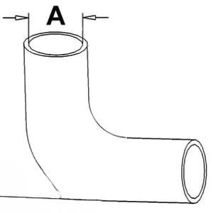 388464R1 - Upper Radiator Hose - Thumbnail 2