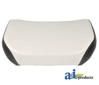 388546R91-5 - Bottom Cushion, Wood Base, WHT/BLK VINYL - Thumbnail 2