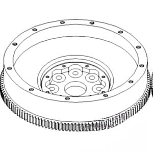 3911425 - w/Ring Gear Flywheel