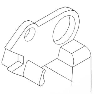 398373R1 - Telescoping Lift Arm Latch