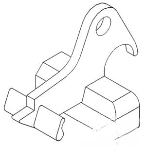 398399R1 - Telescoping Lift Arm Latch